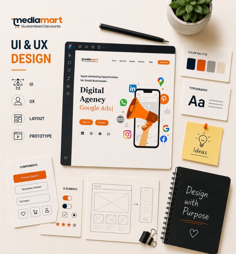 Custom website design and development showcase